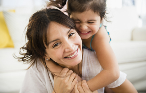 woman and child