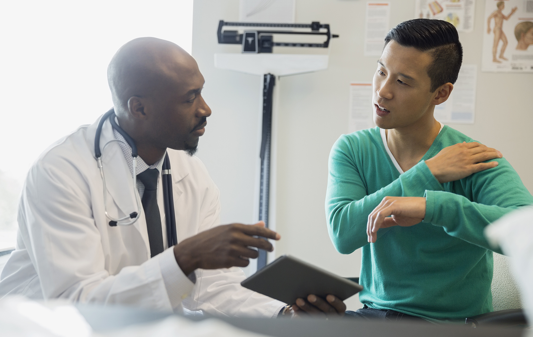 AltaMed man at doctor